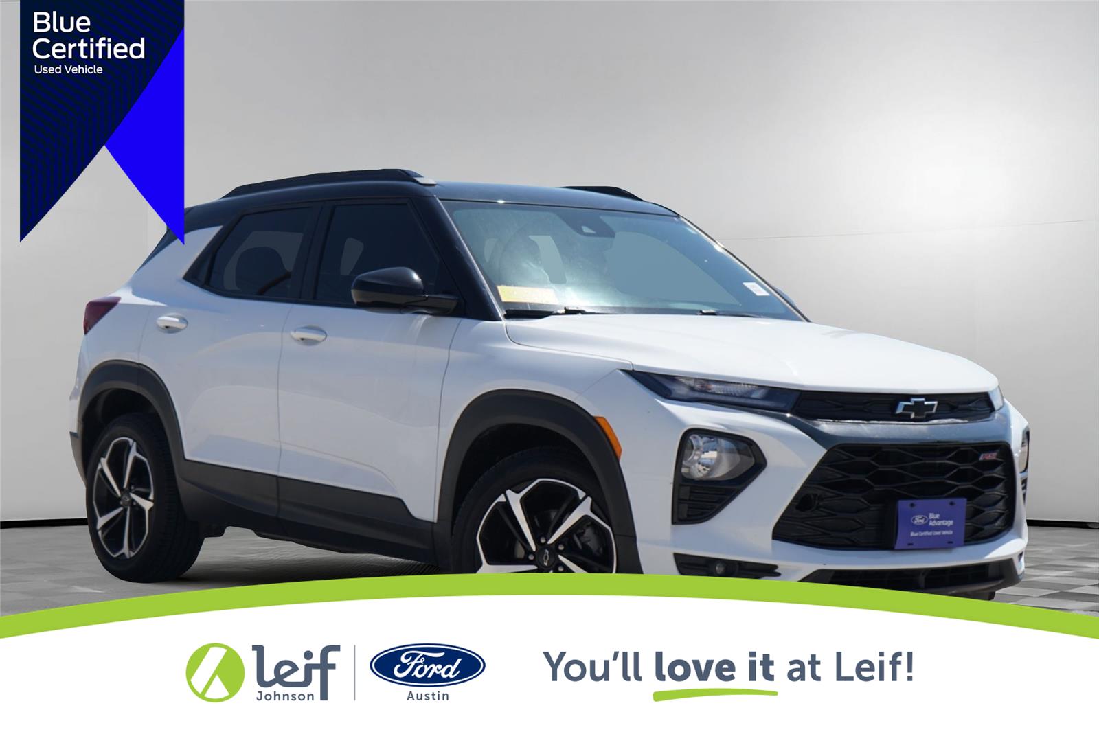 Summit White 2021 Chevrolet Trailblazer RS FWD SUV / Crossover Front-Wheel Drive Continuously Variable Transmission