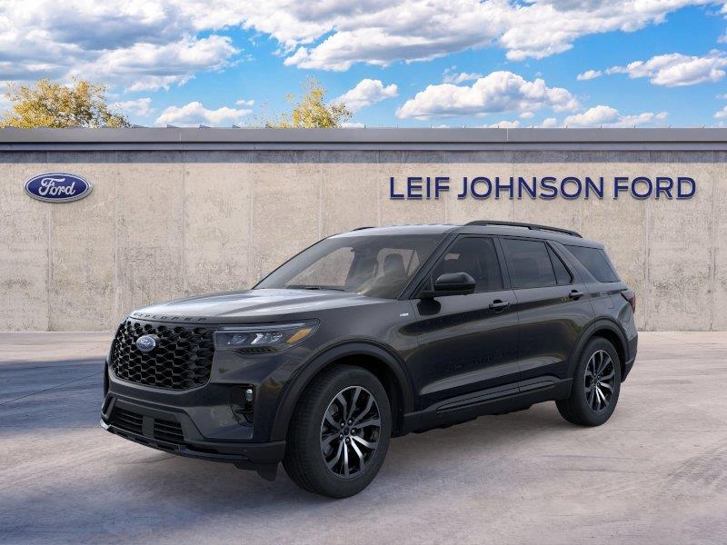 Agate Black Metallic 2026 Ford Explorer SUV / Crossover Rear-Wheel Drive Automatic