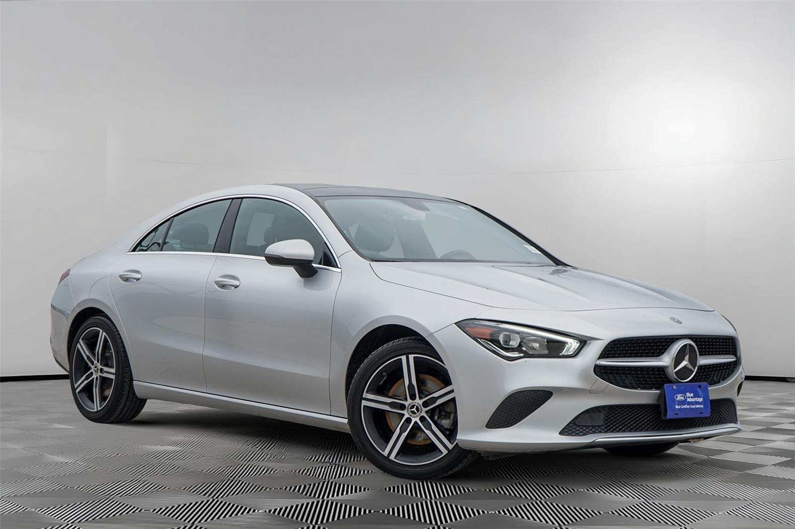 Iridium Silver Metallic 2021 Mercedes-Benz CLA 250 4MATIC Coupe All-Wheel Drive Automatic