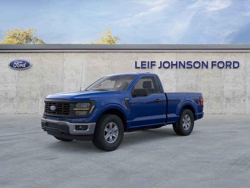 Argon Blue Metallic 2026 Ford F-150 XL Regular Cab 4WD Pickup Truck Four-Wheel Drive Automatic