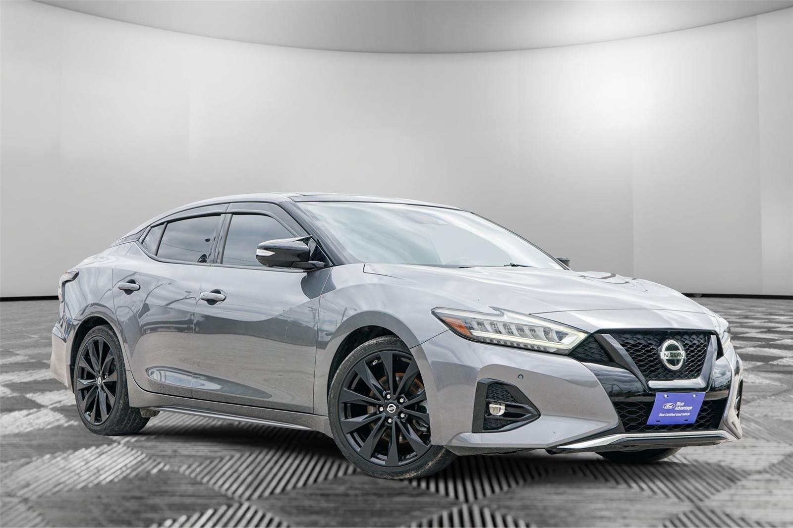 Gray (Gun Metallic) 2019 Nissan Maxima SR FWD Sedan Front-Wheel Drive Continuously Variable Transmission