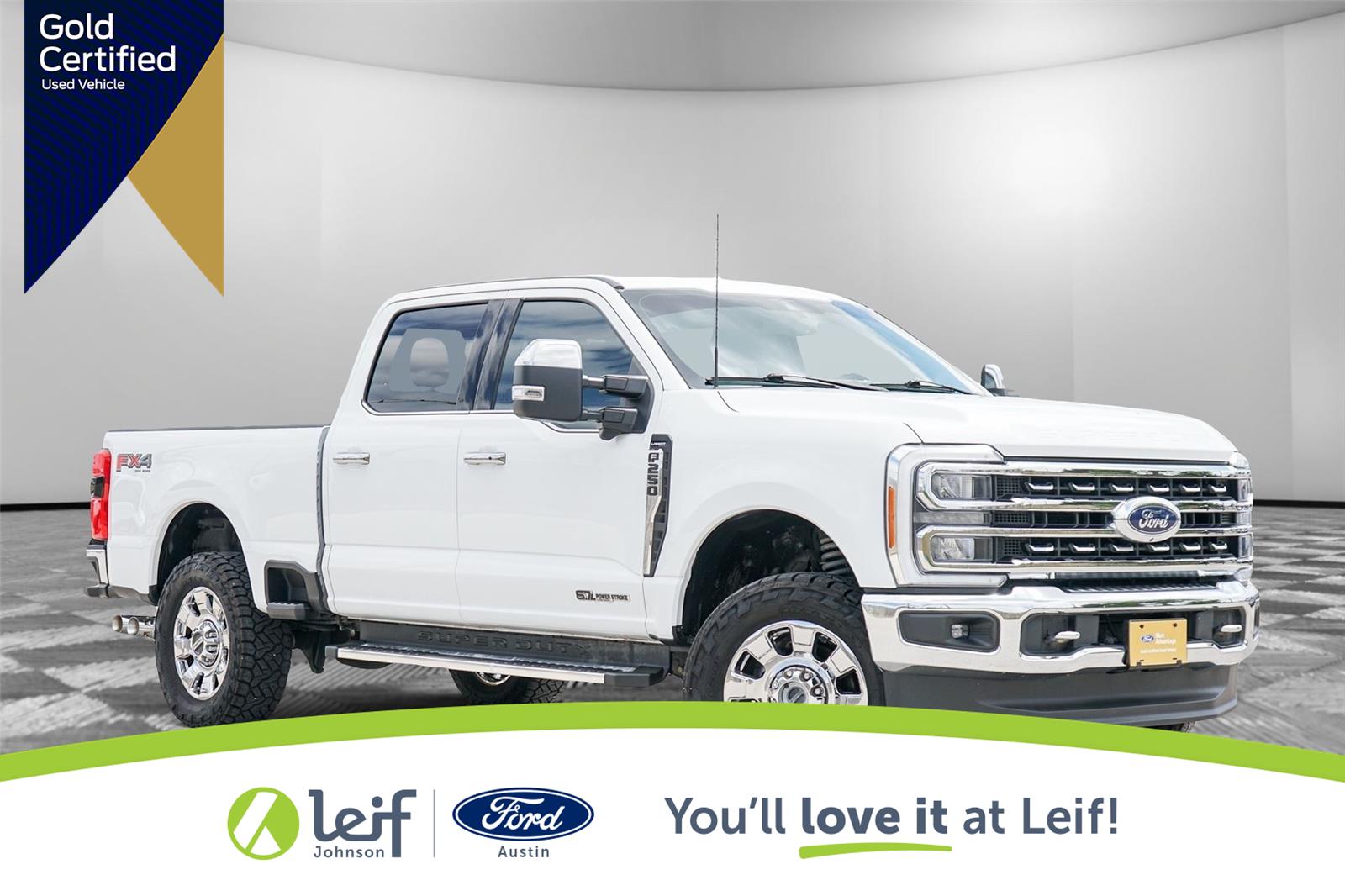Oxford White 2023 Ford F-250 Super Duty Pickup Truck Four-Wheel Drive Automatic