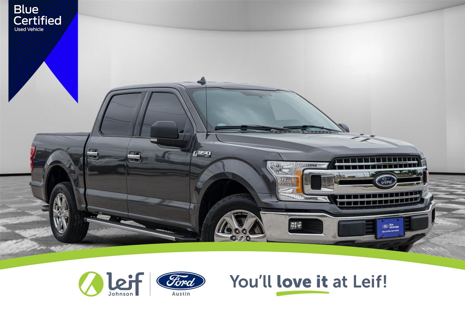Gray (Magnetic) 2018 Ford F-150 XLT SuperCrew RWD Pickup Truck 4X2 Automatic