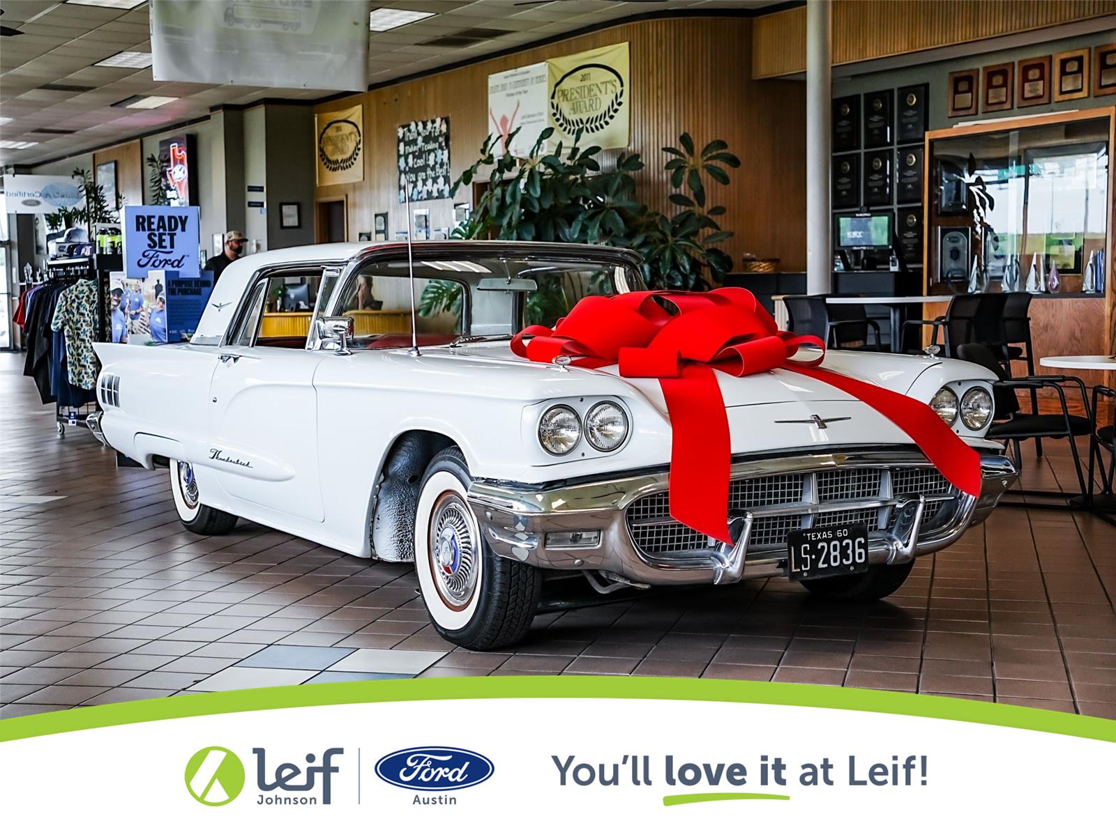 White 1960 Ford Thunderbird Coupe Automatic