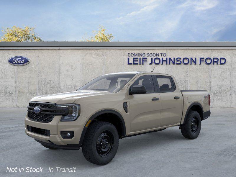 Desert Sand 2026 Ford Ranger XL SuperCrew 4WD Pickup Truck Four-Wheel Drive Automatic