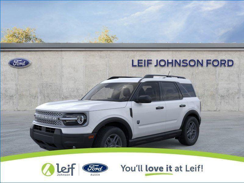 Oxford White 2025 Ford Bronco Sport SUV / Crossover All-Wheel Drive 8-Speed Automatic