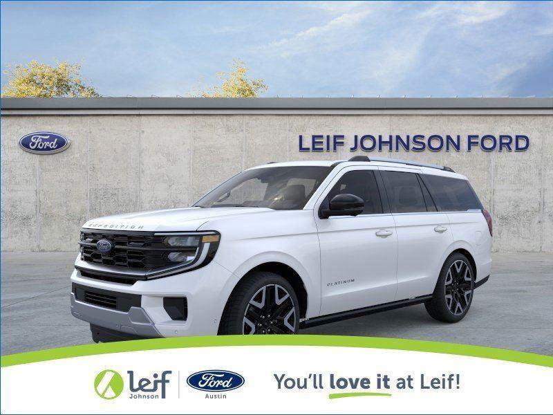 Star White Metallic Tri-Coat 2025 Ford Expedition SUV / Crossover Four-Wheel Drive Automatic