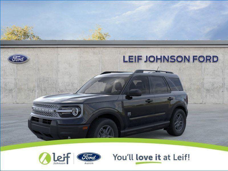 Shadow Black 2025 Ford Bronco Sport SUV / Crossover All-Wheel Drive 8-Speed Automatic