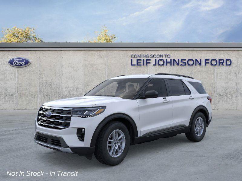 Space White 2026 Ford Explorer SUV / Crossover Rear-Wheel Drive Automatic