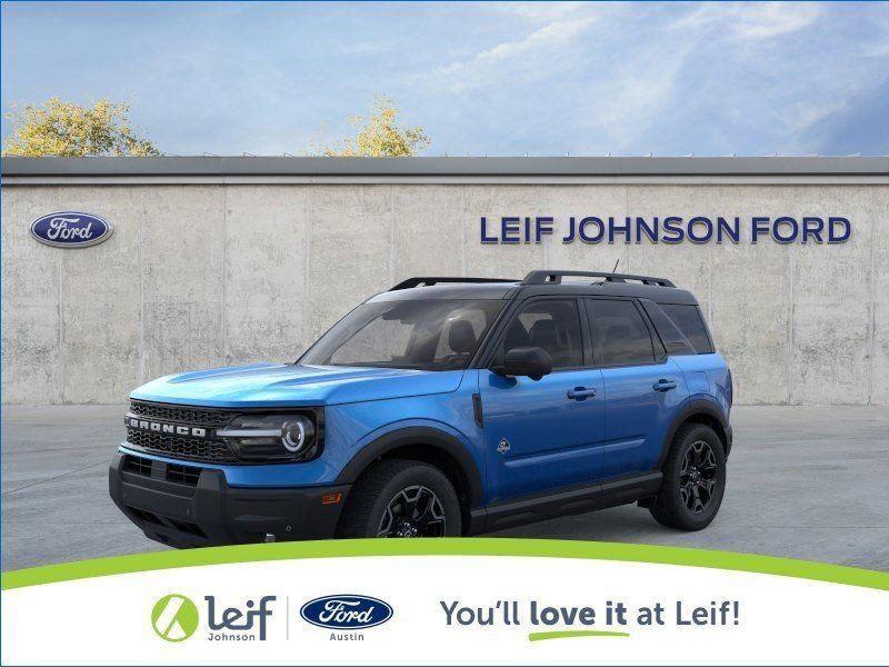 Velocity Blue 2025 Ford Bronco Sport SUV / Crossover All-Wheel Drive 8-Speed Automatic