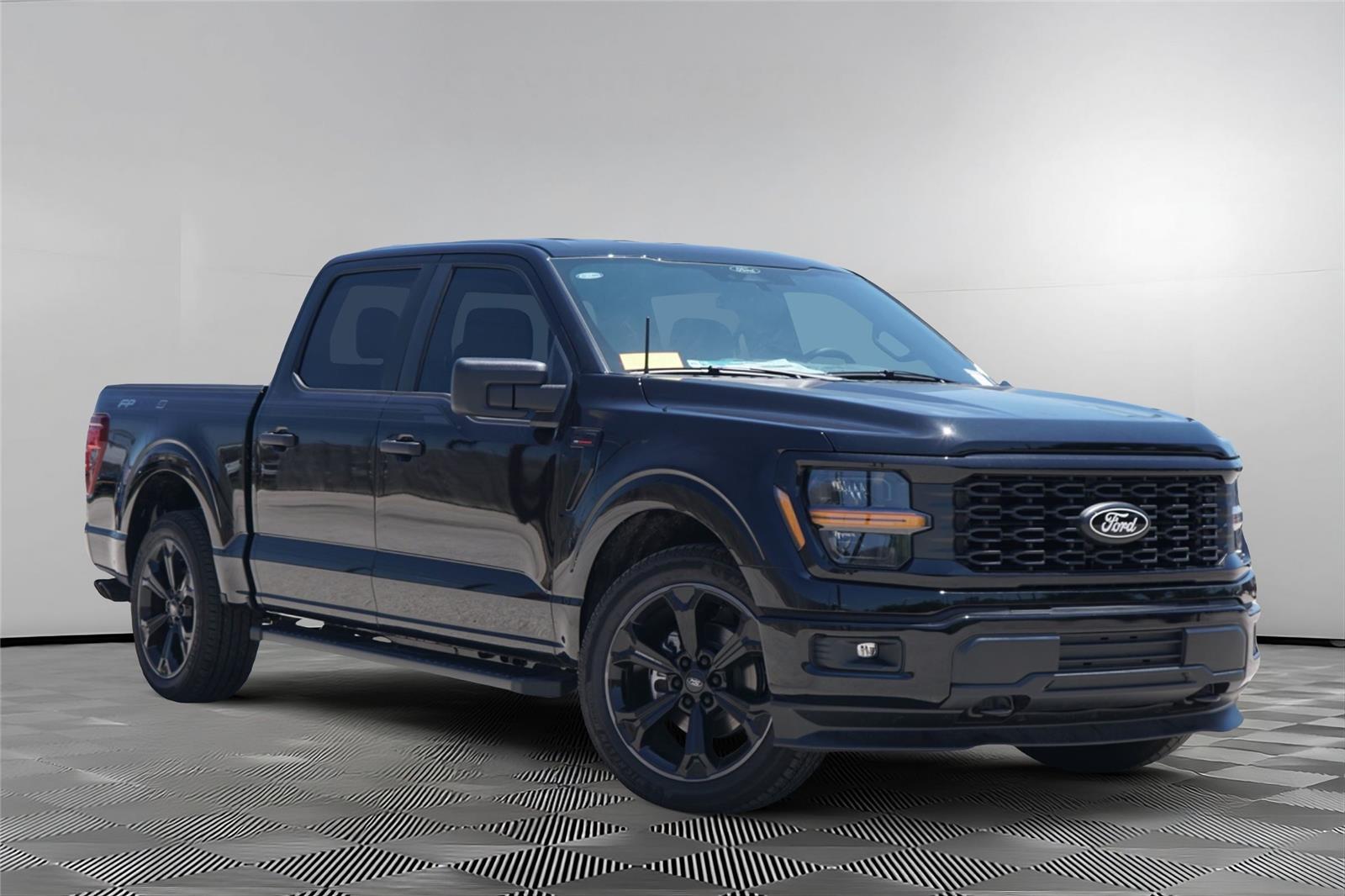 Agate Black 2025 Ford F-150 Pickup Truck Four-Wheel Drive Automatic