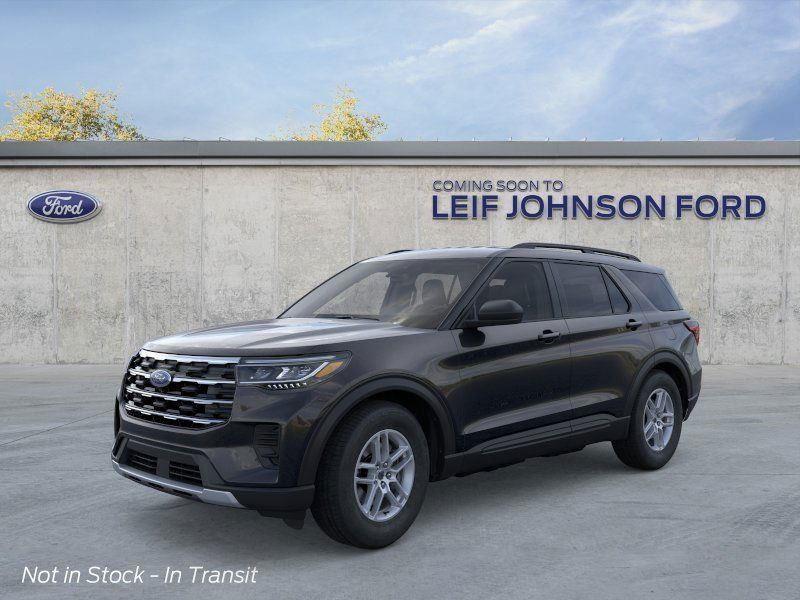 Agate Black Metallic 2026 Ford Explorer SUV / Crossover Rear-Wheel Drive Automatic
