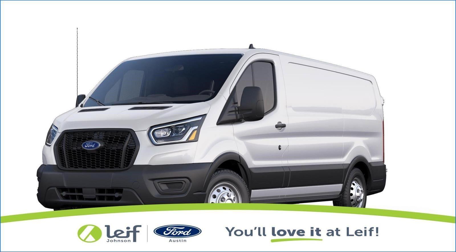 Oxford White 2025 Ford Transit Cargo Van All-Wheel Drive Automatic