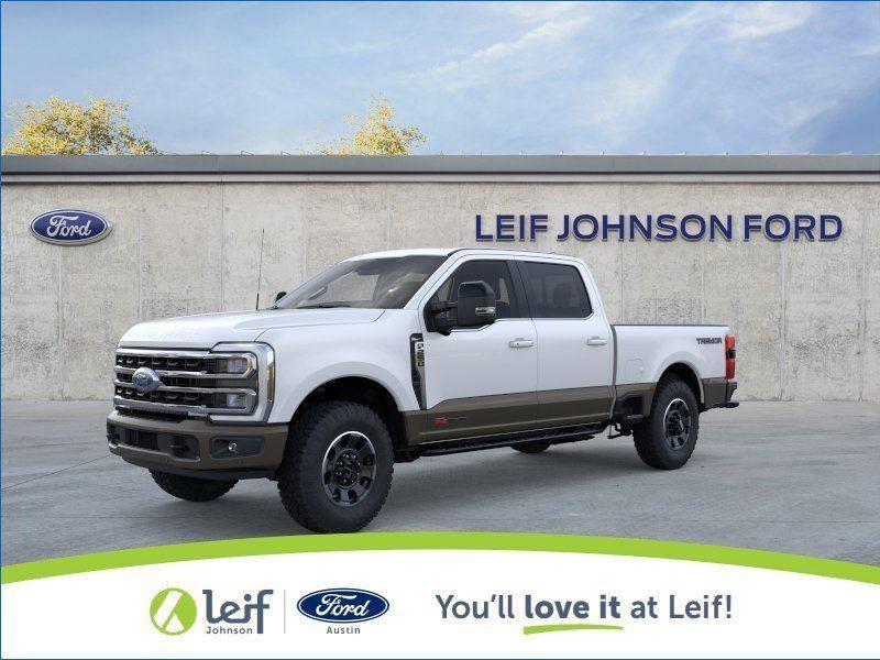 Star White Metallic Tri-Coat/Marsh Gray 2026 Ford F-250 Super Duty Pickup Truck Four-Wheel Drive Automatic