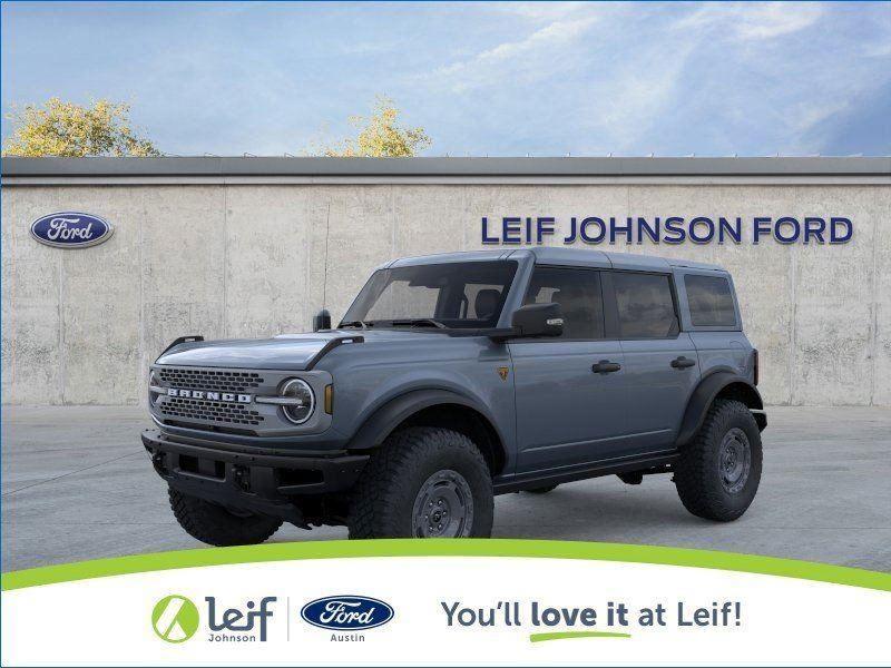 Blue (Azure Gray Metallic Tri-Coat) 2025 Ford Bronco SUV / Crossover Four-Wheel Drive Automatic