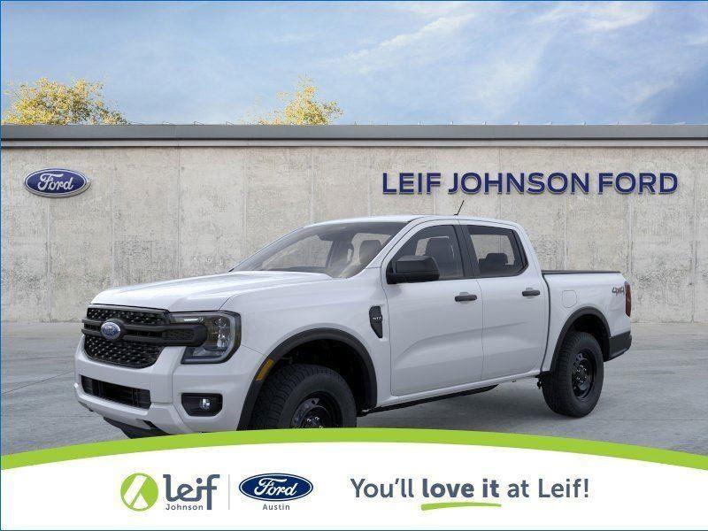 Oxford White 2026 Ford Ranger XL SuperCrew 4WD Pickup Truck Four-Wheel Drive Automatic