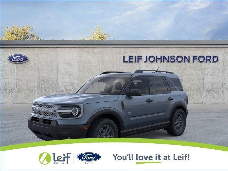 Blue (Azure Gray Metallic Tri-Coat) 2025 Ford Bronco Sport SUV / Crossover All-Wheel Drive 8-Speed Automatic