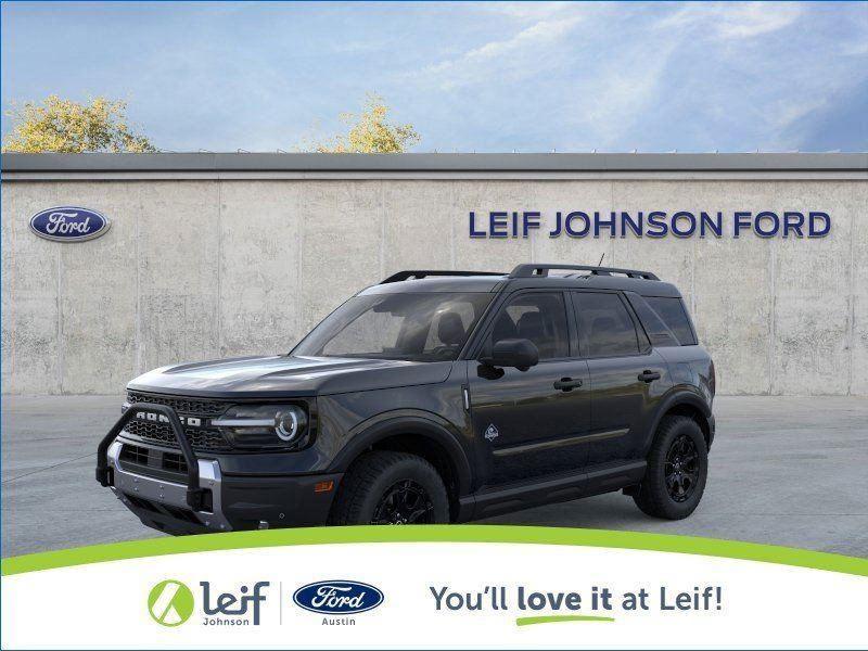 Shadow Black 2025 Ford Bronco Sport SUV / Crossover All-Wheel Drive 8-Speed Automatic