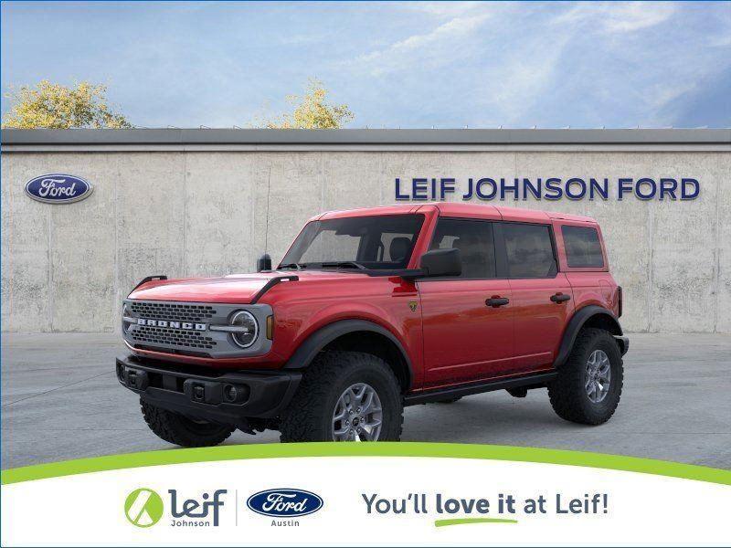 Ruby Red Metallic Tinted Clearcoat 2025 Ford Bronco SUV / Crossover Four-Wheel Drive Automatic