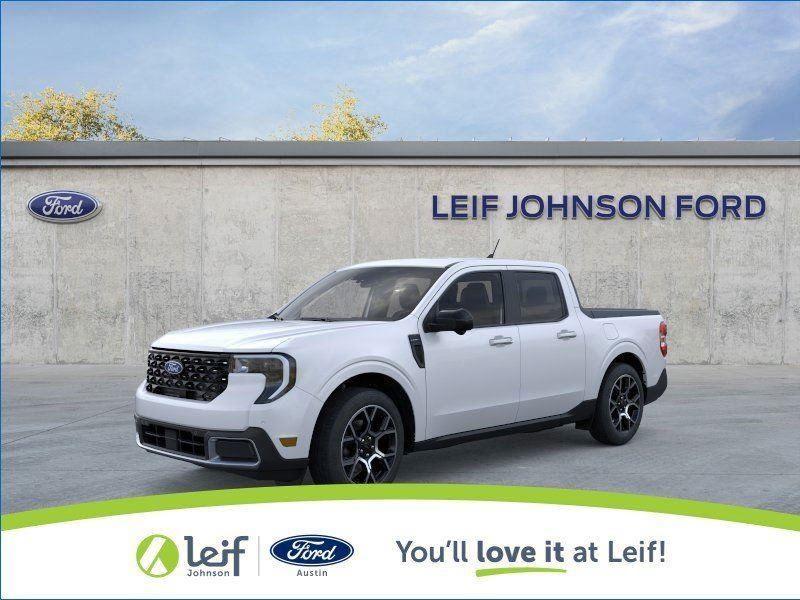 Space White 2025 Ford Maverick Pickup Truck All-Wheel Drive 8-Speed Automatic