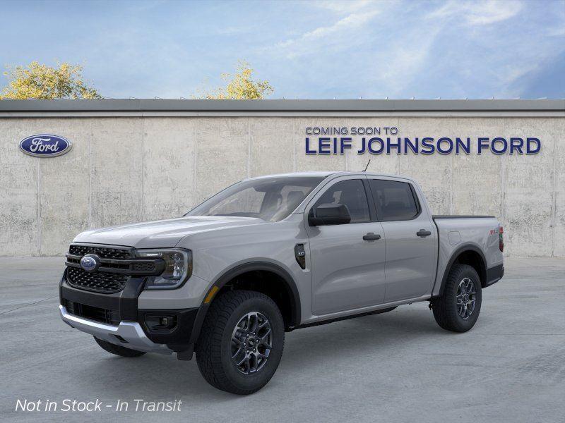 Avalanche Gray 2026 Ford Ranger XLT SuperCrew 4WD Pickup Truck Four-Wheel Drive Automatic