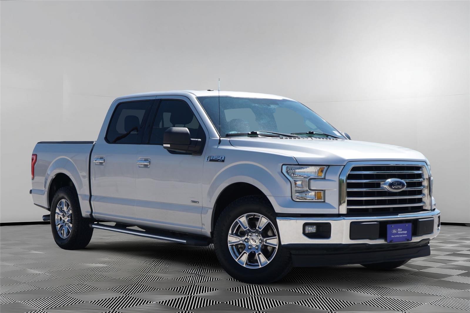Ingot Silver 2017 Ford F-150 XLT SuperCrew Pickup Truck 4X2 6-Speed Automatic
