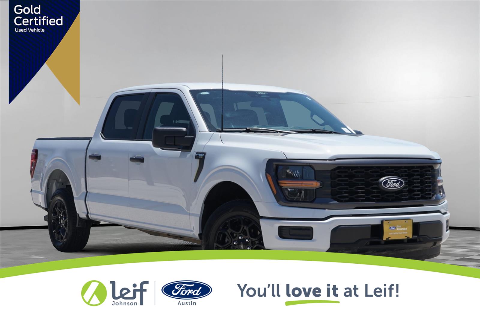 Space White 2025 Ford F-150 Pickup Truck 4X2 Automatic