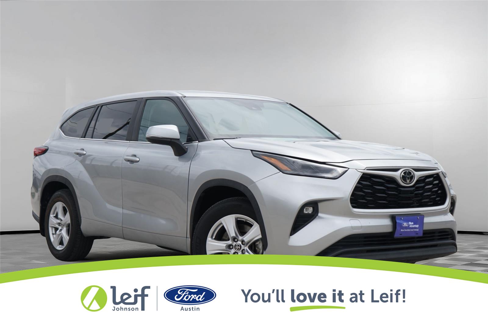 Celestial Silver Metallic 2023 Toyota Highlander LE AWD SUV / Crossover All-Wheel Drive 8-Speed Automatic