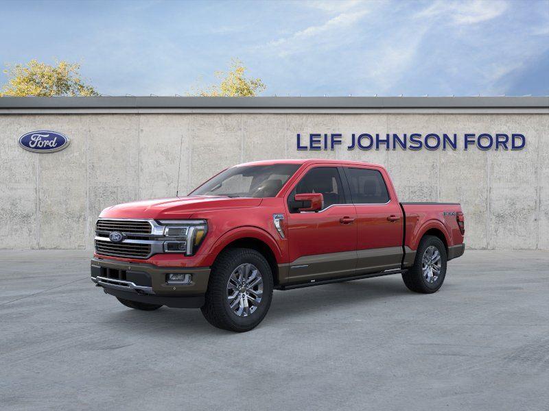 Ruby Red Metallic Tinted Clearcoat/Marsh Gray 2026 Ford F-150 Pickup Truck Four-Wheel Drive Automatic