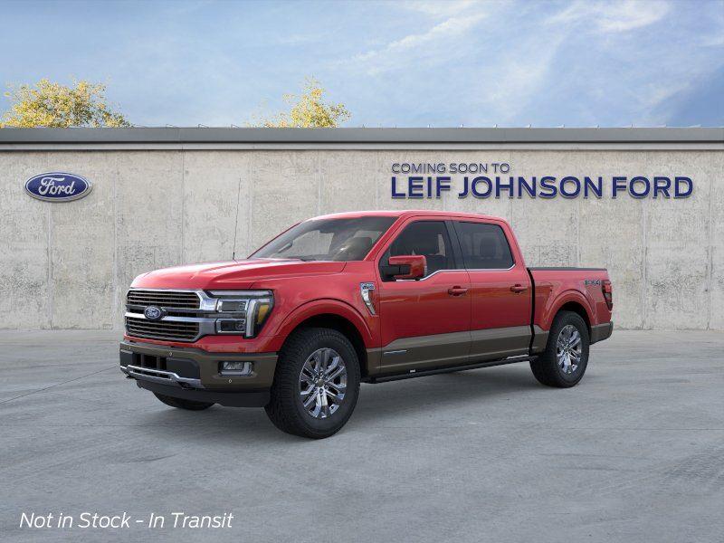 Ruby Red Metallic Tinted Clearcoat/Marsh Gray 2026 Ford F-150 King Ranch SuperCrew 4WD Pickup Truck Four-Wheel Drive Automatic