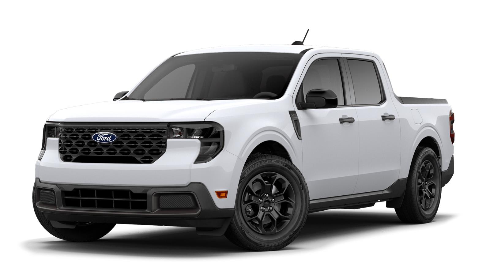 Oxford White 2026 Ford Maverick Pickup Truck All-Wheel Drive Continuously Variable Transmission