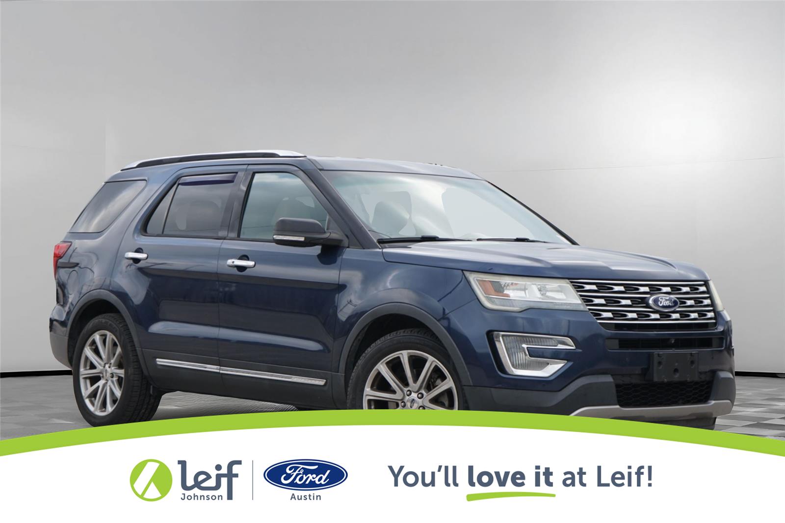 Blue Jeans 2016 Ford Explorer SUV / Crossover Front-Wheel Drive 6-Speed Automatic