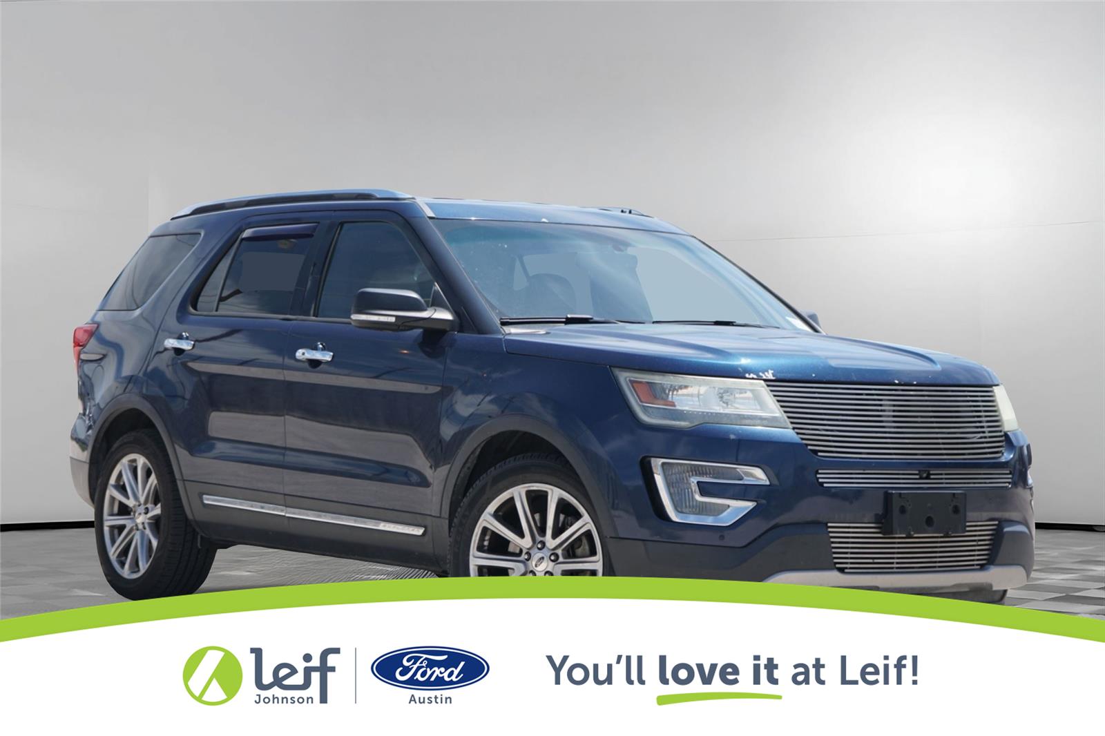 Blue Jeans 2016 Ford Explorer SUV / Crossover Front-Wheel Drive 6-Speed Automatic