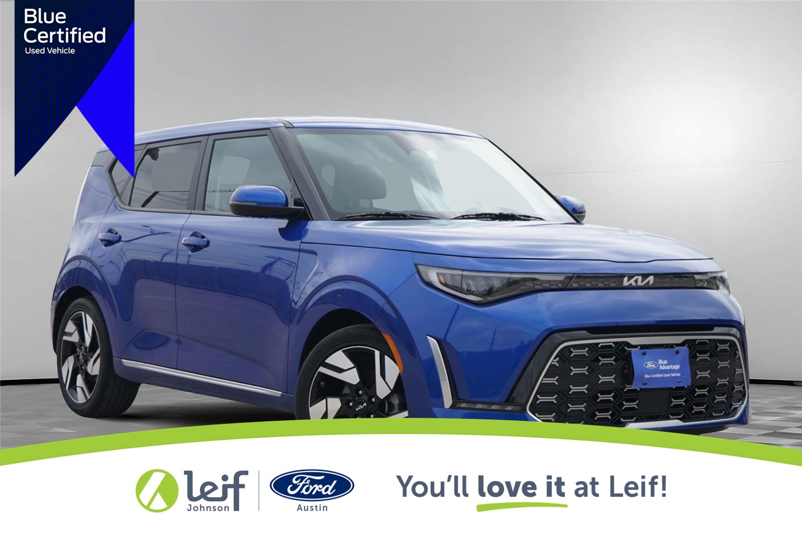 Neptune Blue 2024 Kia Soul SUV / Crossover Front-Wheel Drive Continuously Variable Transmission