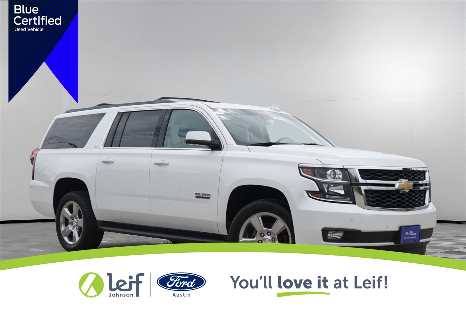White (Iridescent Pearl Tricoat) 2018 Chevrolet Suburban 1500 LT RWD SUV / Crossover 4X2 6-Speed Automatic