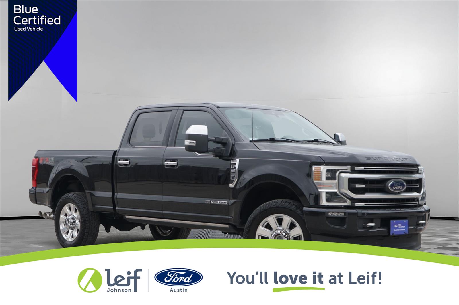 Agate Black 2020 Ford F-250 Super Duty Pickup Truck Four-Wheel Drive Automatic