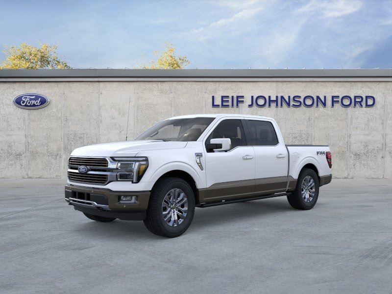 Star White Metallic Tri-Coat/Marsh Gray 2026 Ford F-150 Pickup Truck Four-Wheel Drive Automatic