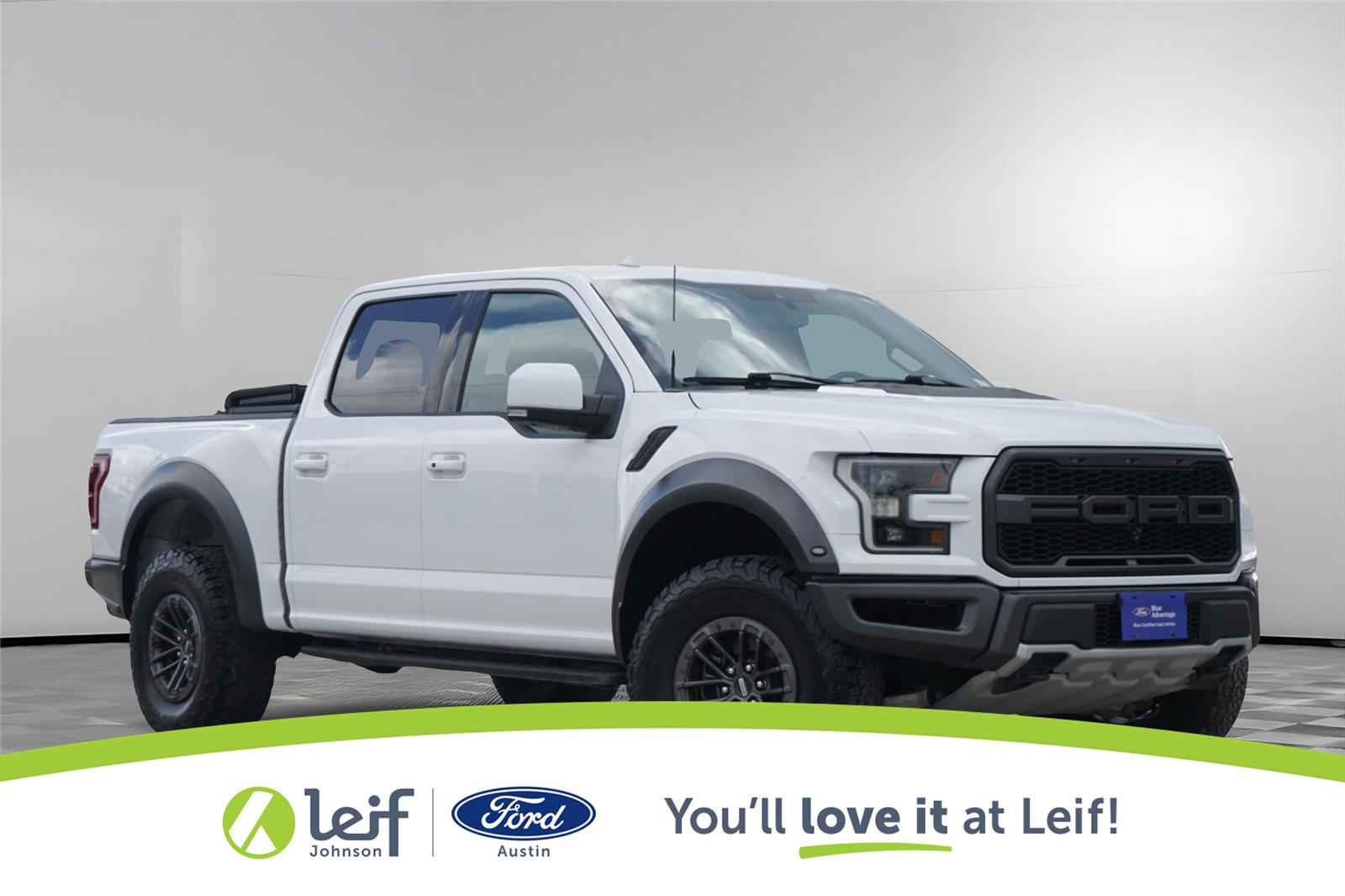 Oxford White 2020 Ford F-150 Raptor SuperCrew 4WD Pickup Truck Four-Wheel Drive Automatic