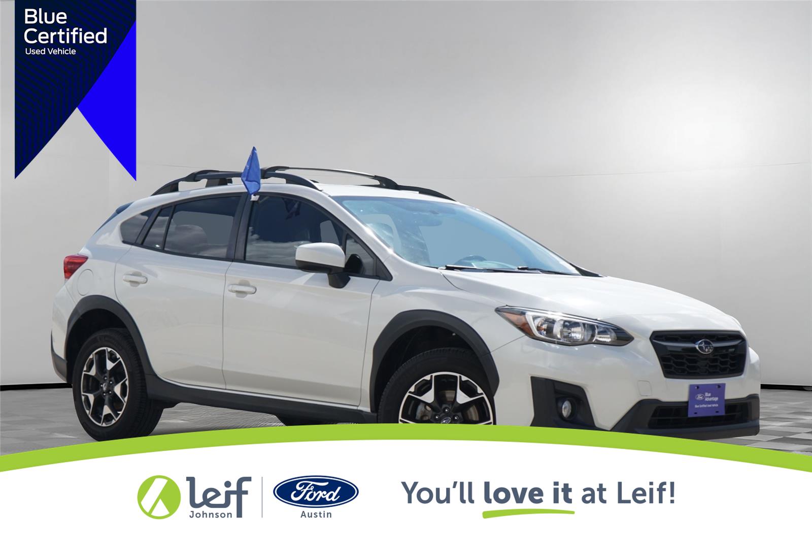Crystal White Pearl 2019 Subaru Crosstrek SUV / Crossover All-Wheel Drive Continuously Variable Transmission