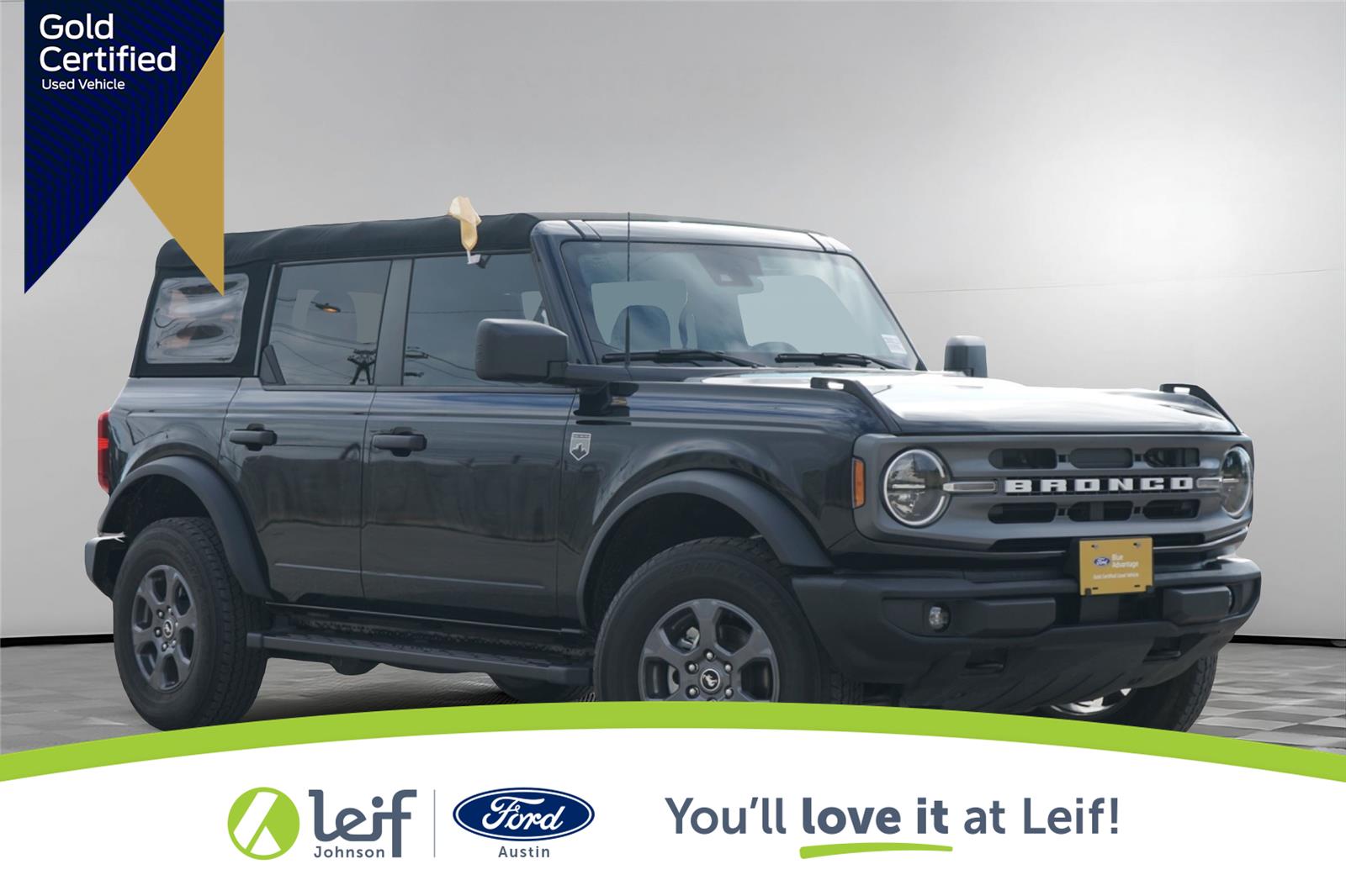 Shadow Black 2024 Ford Bronco SUV / Crossover Four-Wheel Drive Automatic