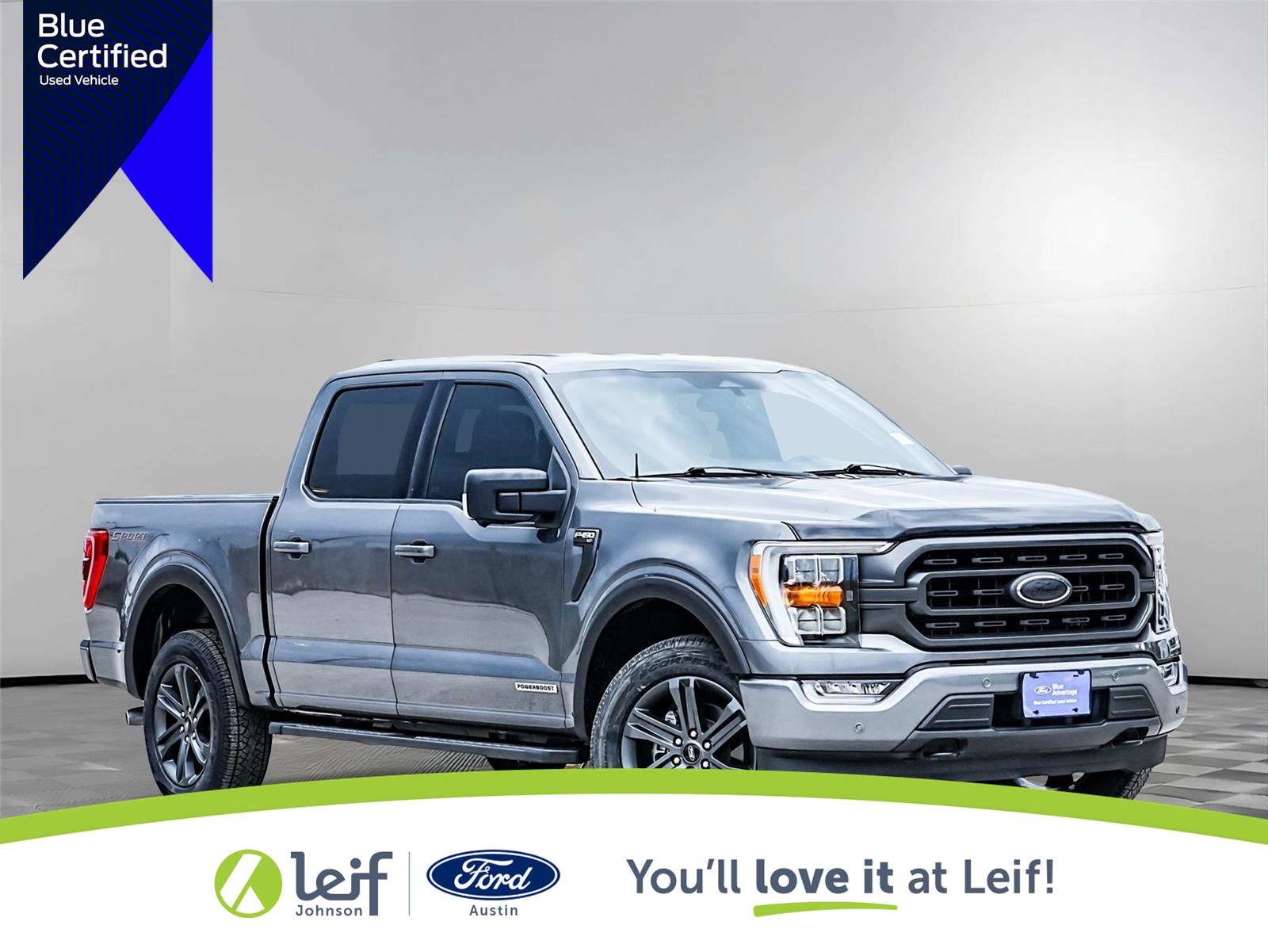 Carbonized Gray 2023 Ford F-150 Pickup Truck Four-Wheel Drive Automatic