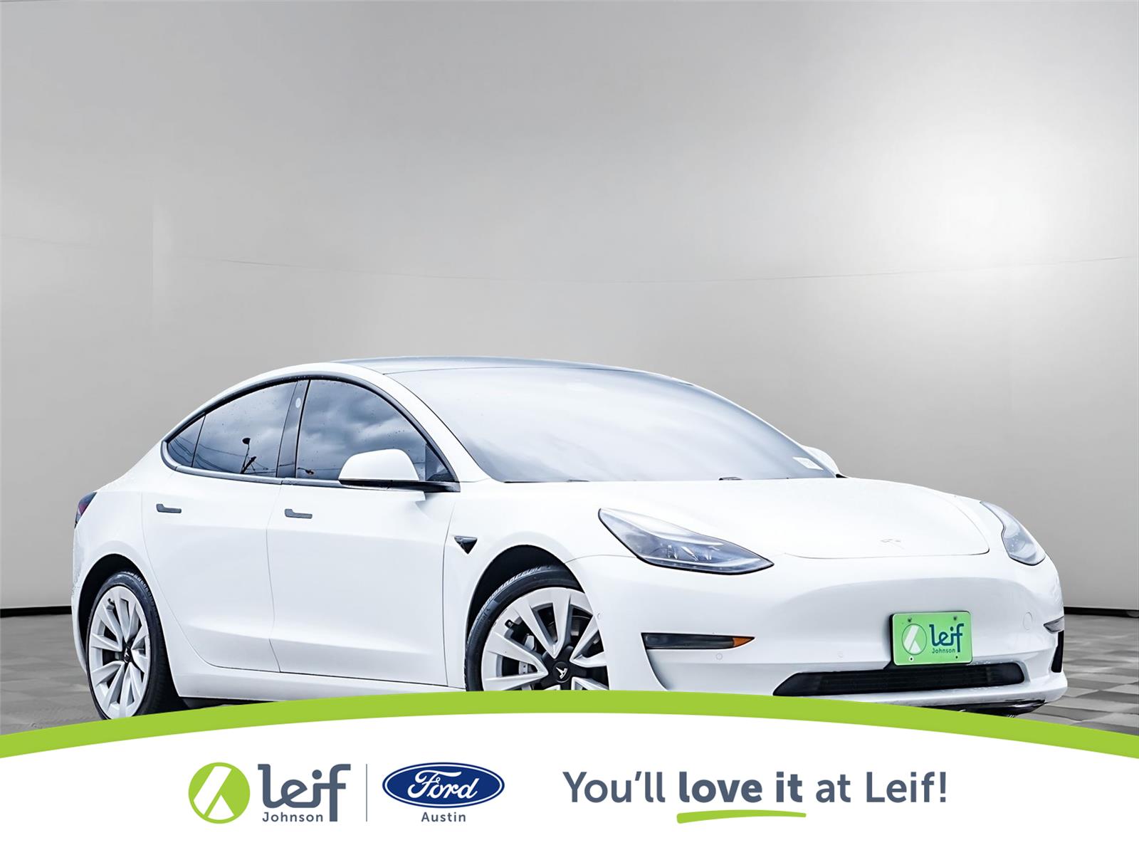 Pearl White Multi-Coat 2021 Tesla Model 3 Sedan Rear-Wheel Drive Automatic