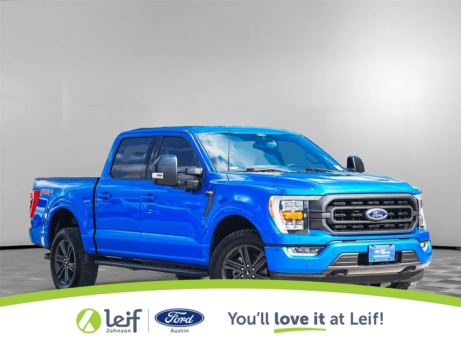 Velocity Blue 2021 Ford F-150 Pickup Truck Automatic