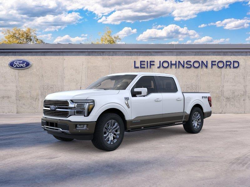 Star White Metallic Tri-Coat/Marsh Gray 2026 Ford F-150 Pickup Truck Four-Wheel Drive Automatic