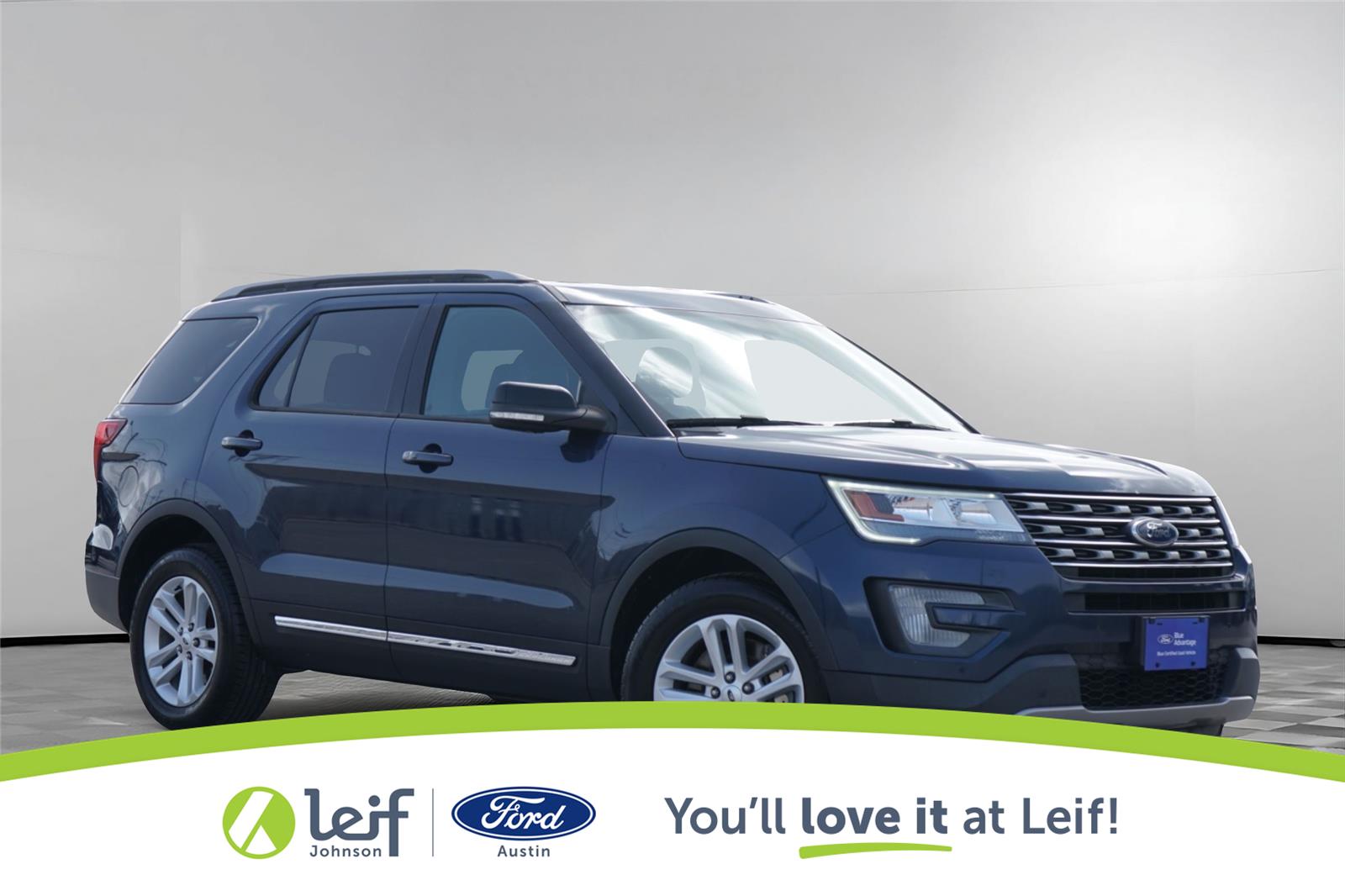Blue Jeans 2017 Ford Explorer SUV / Crossover Front-Wheel Drive 6-Speed Automatic