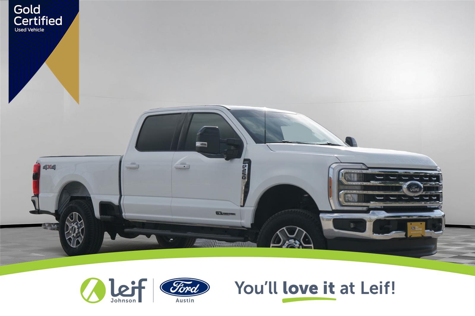 Oxford White 2024 Ford F-250 Super Duty Pickup Truck Four-Wheel Drive Automatic