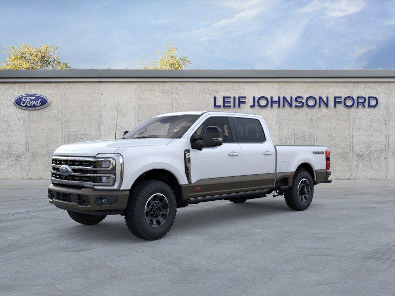 Star White Metallic Tri-Coat/Marsh Gray 2026 Ford F-250 Super Duty Pickup Truck Four-Wheel Drive Automatic
