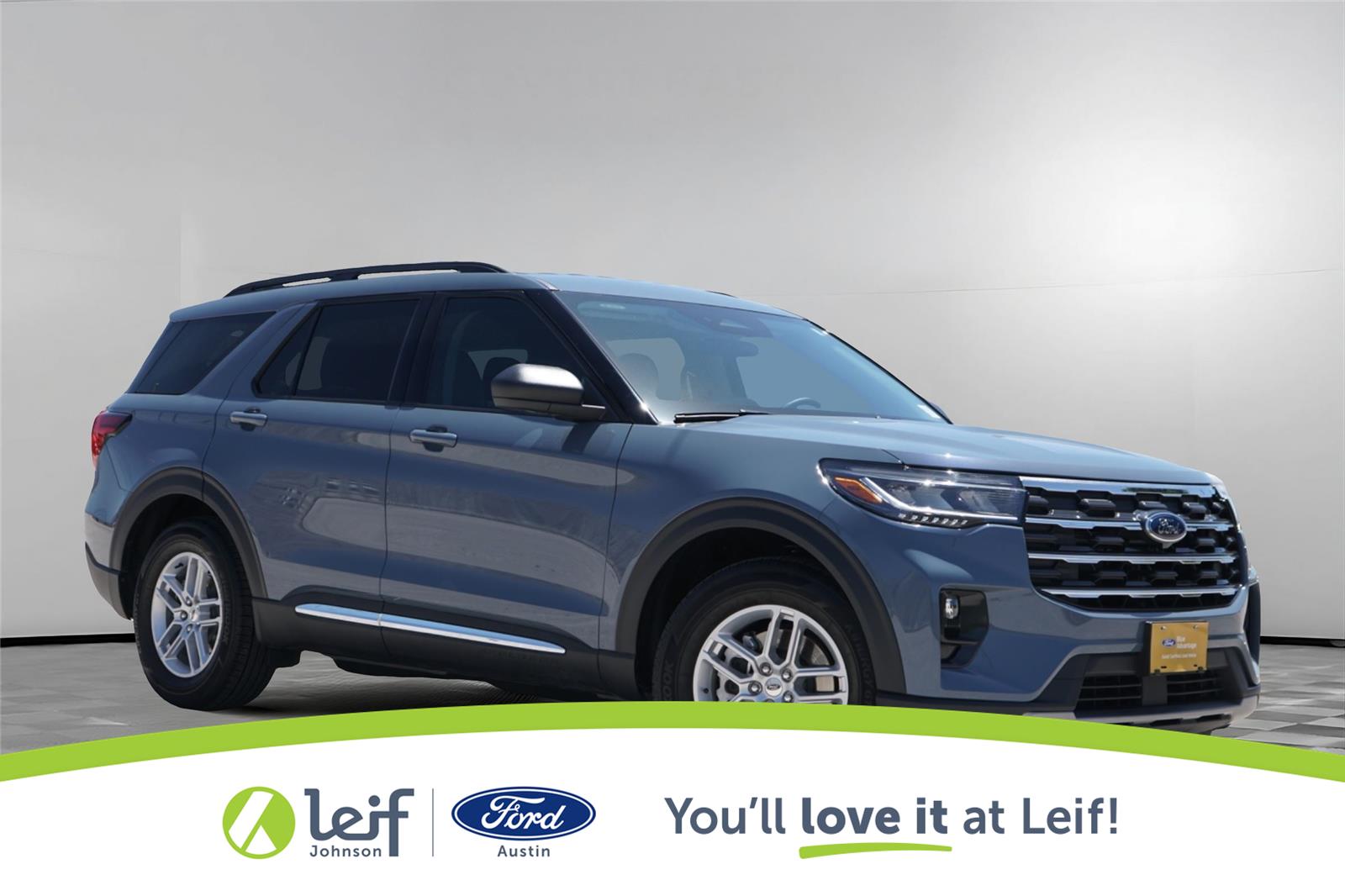 Vapor Blue 2025 Ford Explorer SUV / Crossover Rear-Wheel Drive Automatic