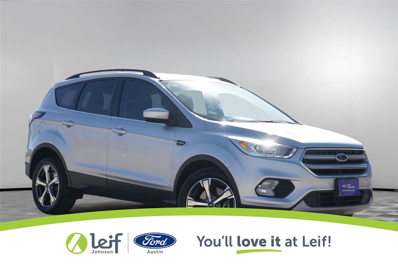 Ingot Silver 2017 Ford Escape SUV / Crossover Front-Wheel Drive 6-Speed Automatic