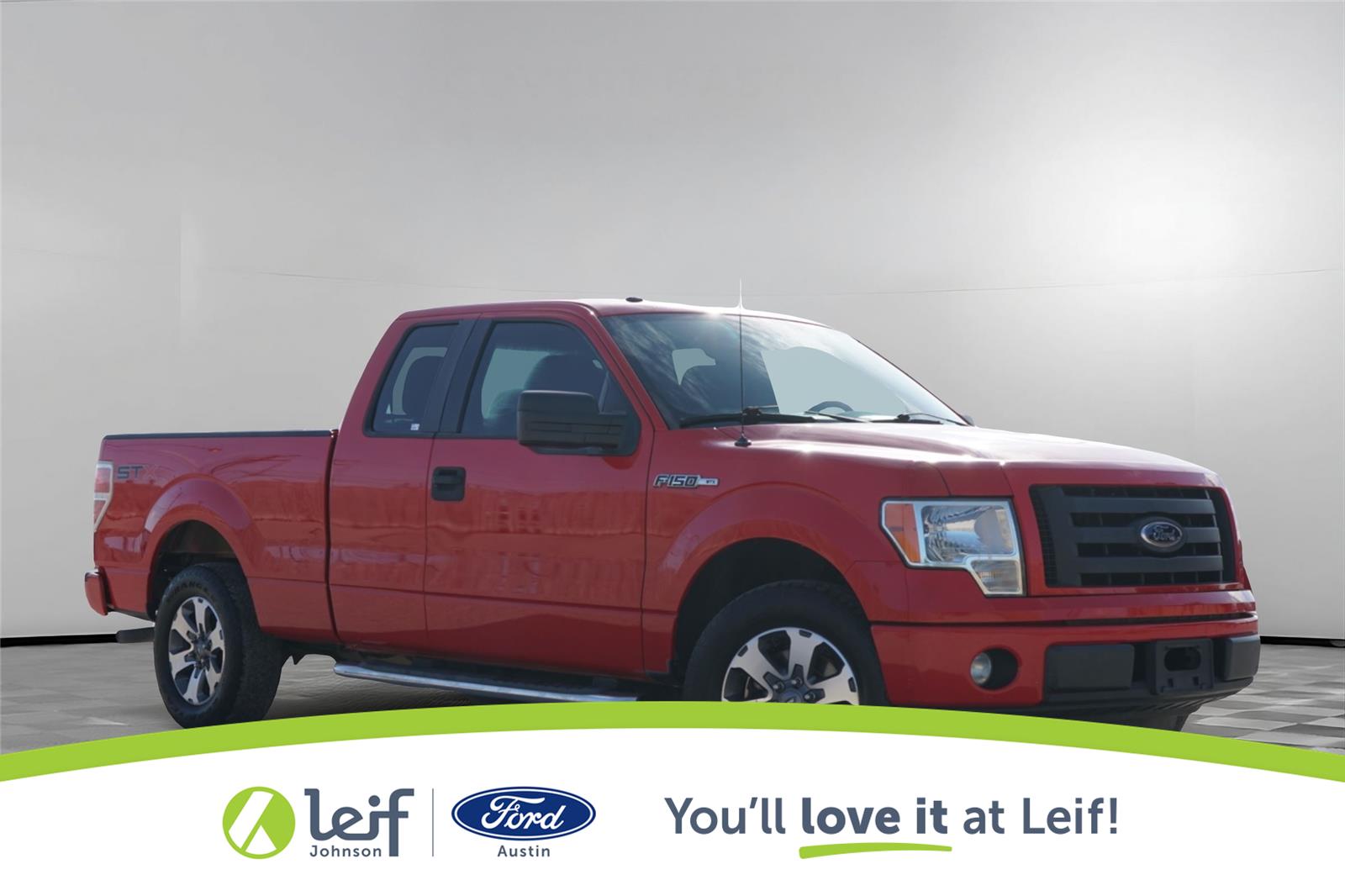 Race Red 2012 Ford F-150 Pickup Truck 4X2 6-Speed Automatic